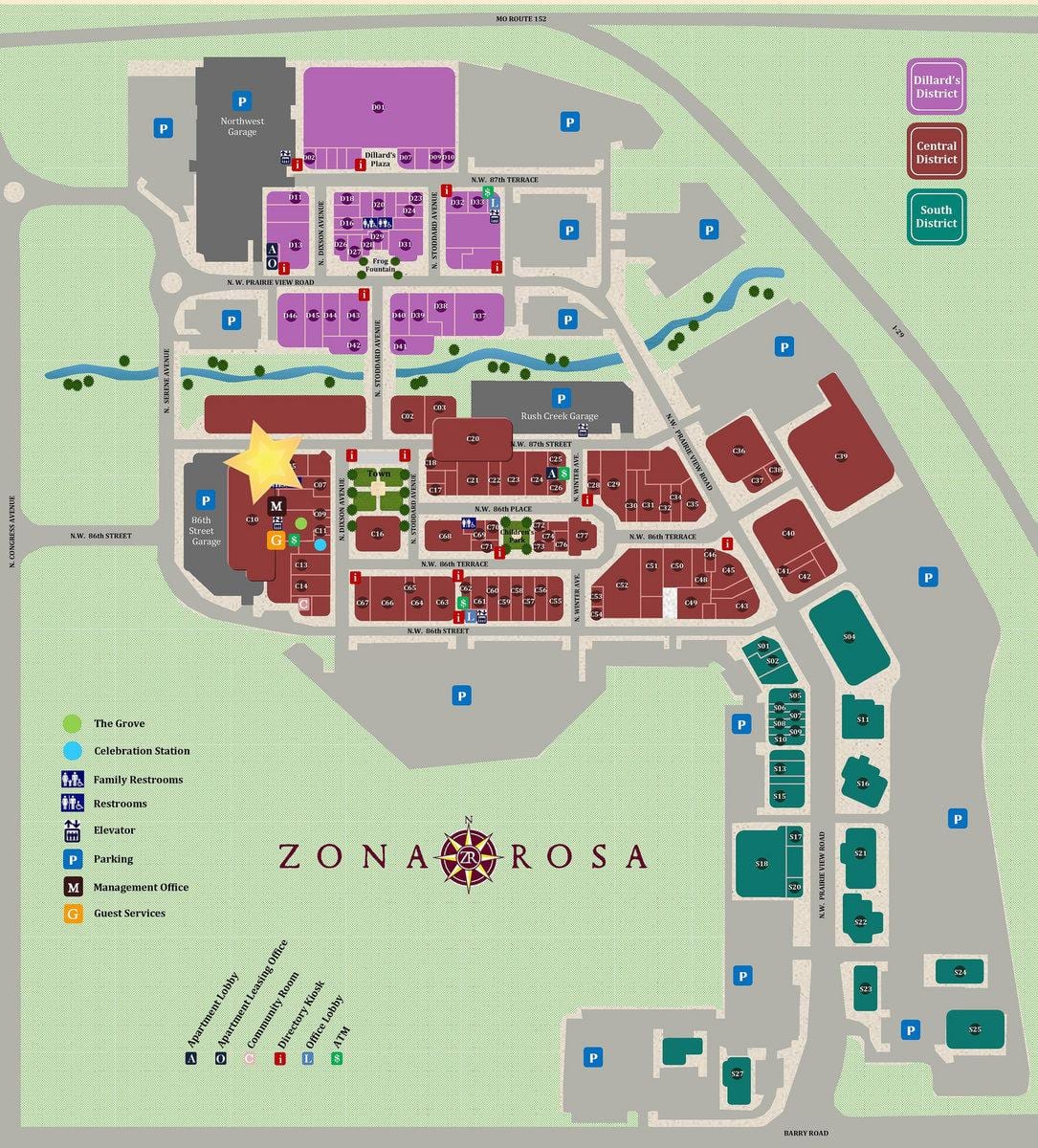 zona rosa Πόλη του Μεξικού εμφάνιση χάρτη